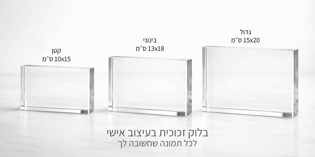 בלוק תמונה בעיצוב אישי
